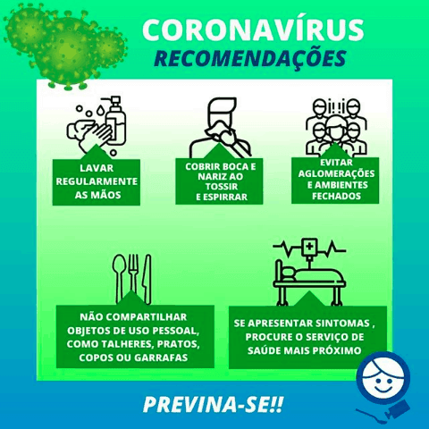 Coronavírus: Recomendações